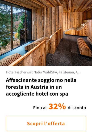 Affascinante soggiorno nella foresta in Austria in un accogliente hotel con spa