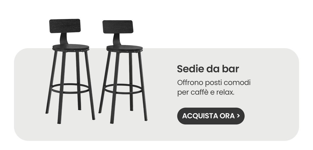 Sedie da bar