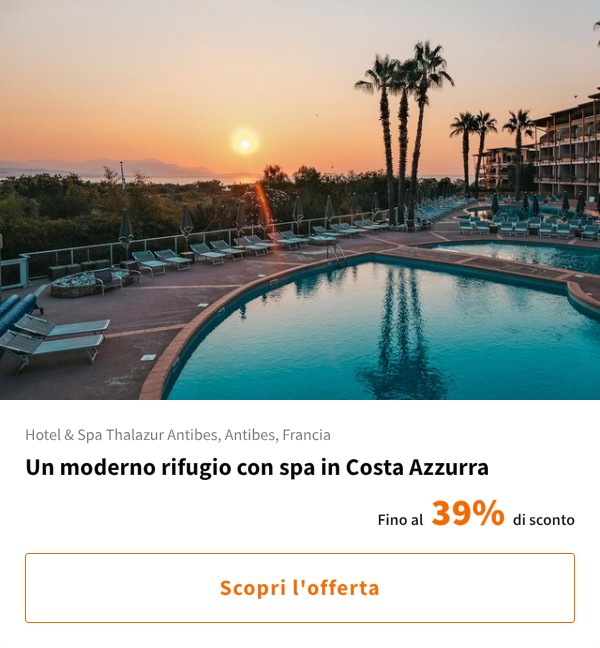 Un moderno rifugio con spa in Costa Azzurra