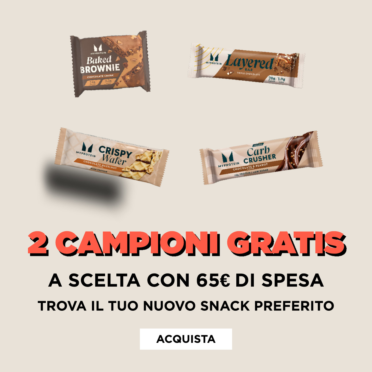 2 campioni gratis