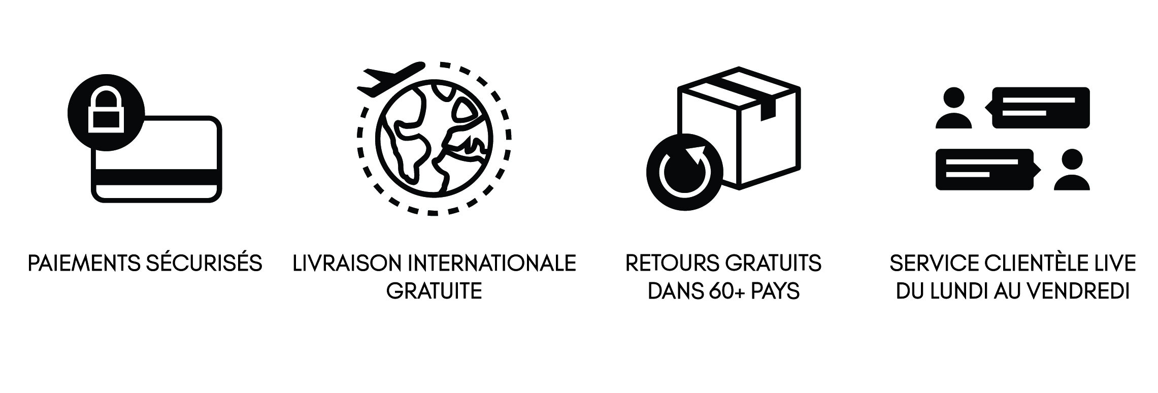 Mia Burton Shopping : Paiements sécurisés, livraison gratuite dans le monde entier, retours gratuits dans 60+ pays, service client en direct