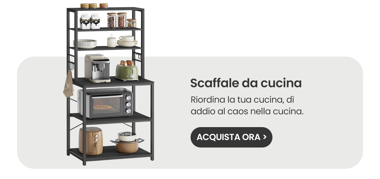 Scaffale da cucina