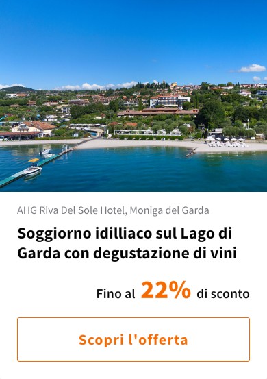 Soggiorno idilliaco sul Lago di Garda con degustazione di vini