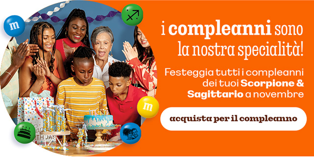 ACQUISTA PER IL COMPLEANNO