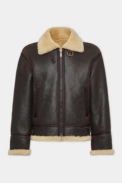 Shearling Aviator Jacket