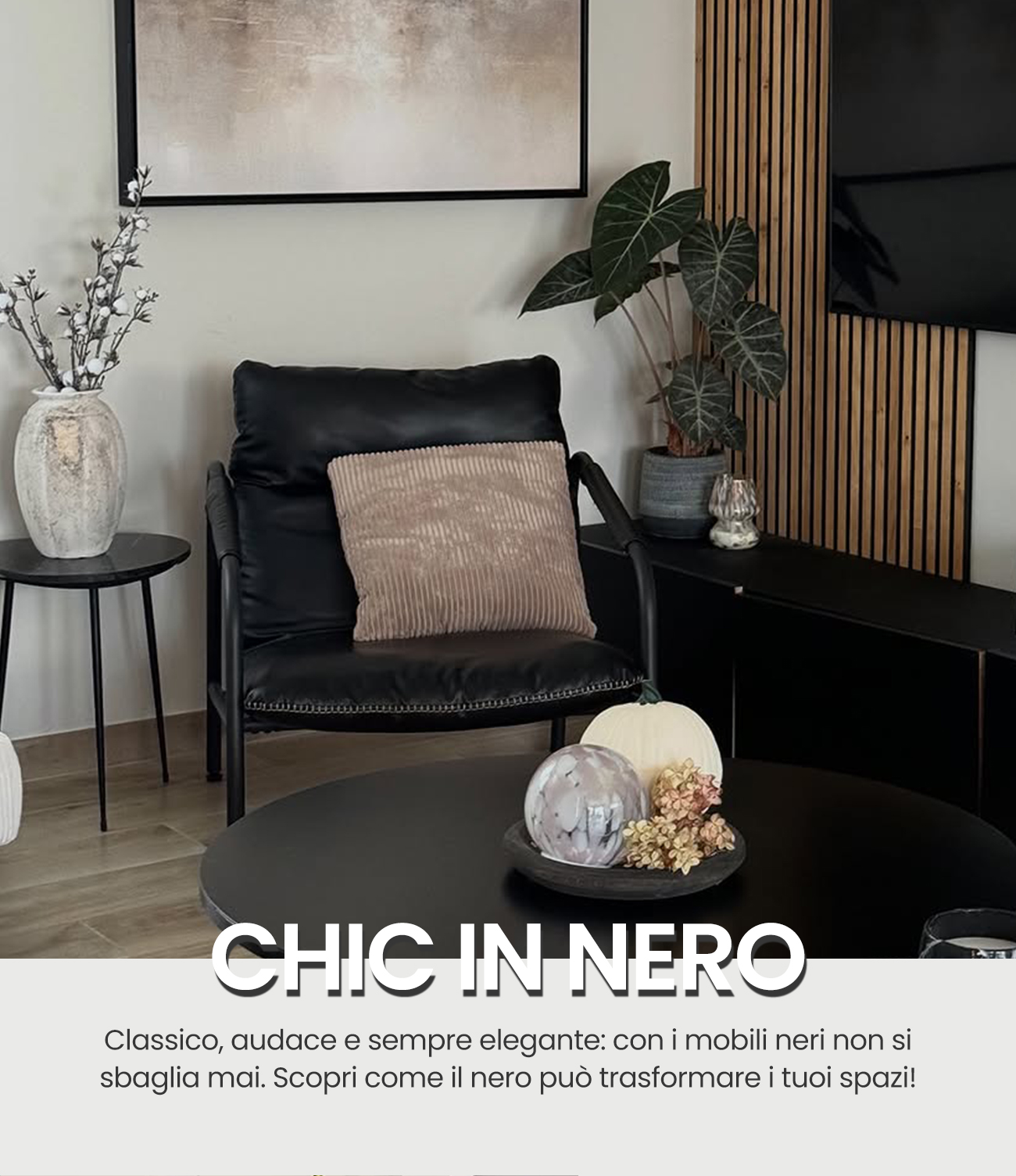 CHIC IN NERO