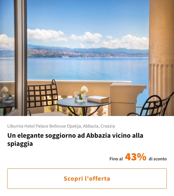 Un elegante soggiorno ad Abbazia vicino alla spiaggia