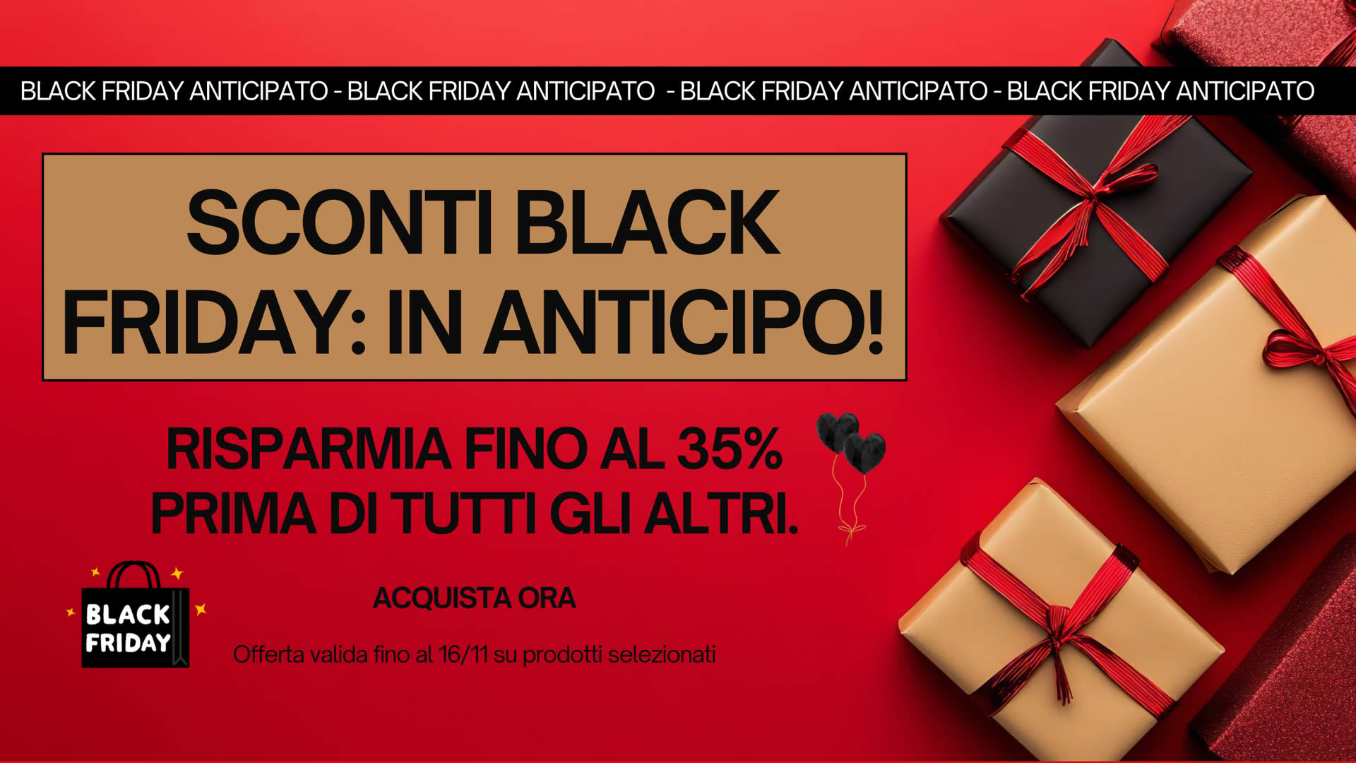 Promo Pre - Black Friday 2025