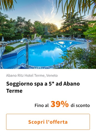 Soggiorno spa a 5* ad Abano Terme