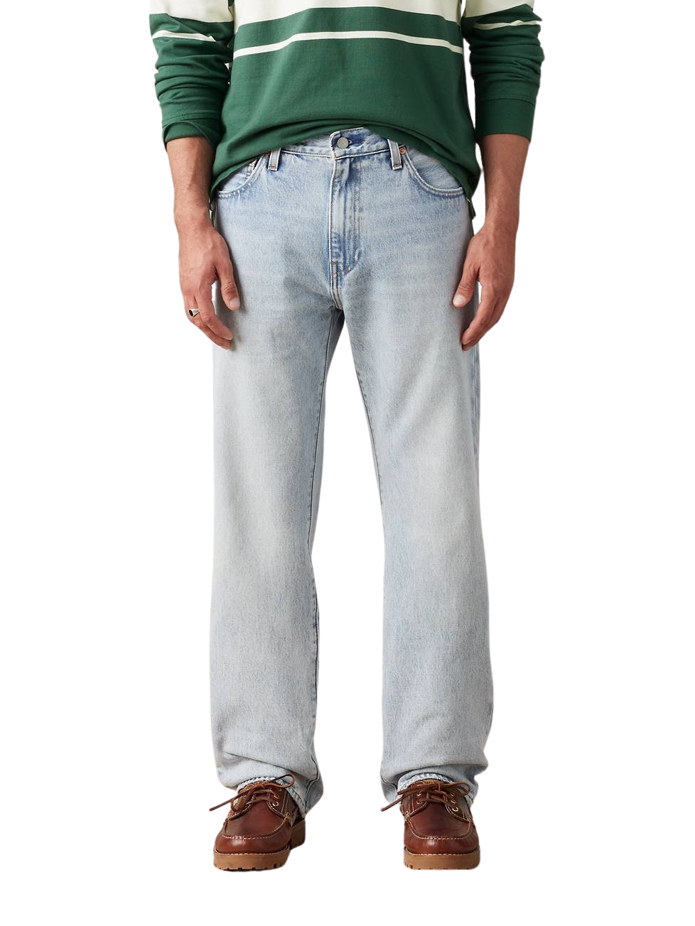 Levi's® 555 RELAXED STRAIGHT BABY BLUE ESSENTIA L.34
