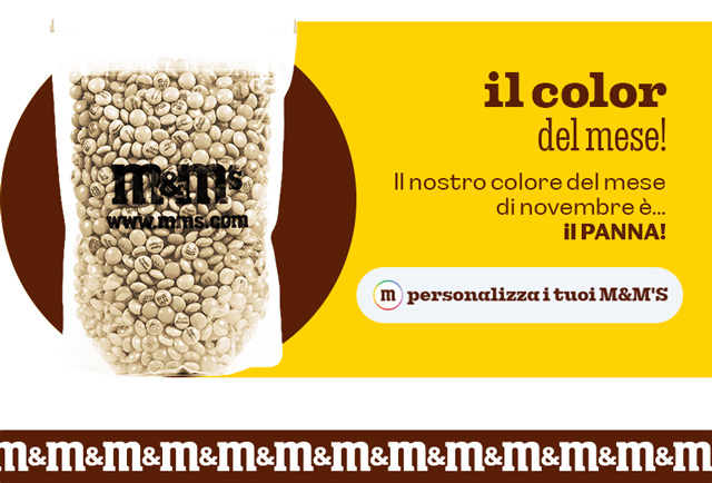 PERSONALIZZA I TUOI M&M'S