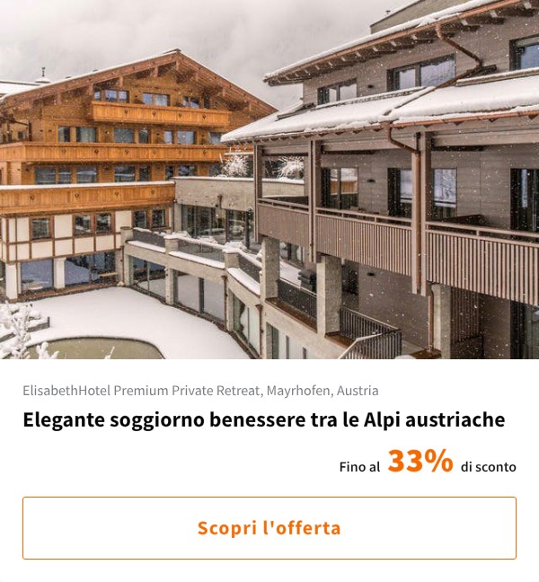 Elegante soggiorno benessere tra le Alpi austriache