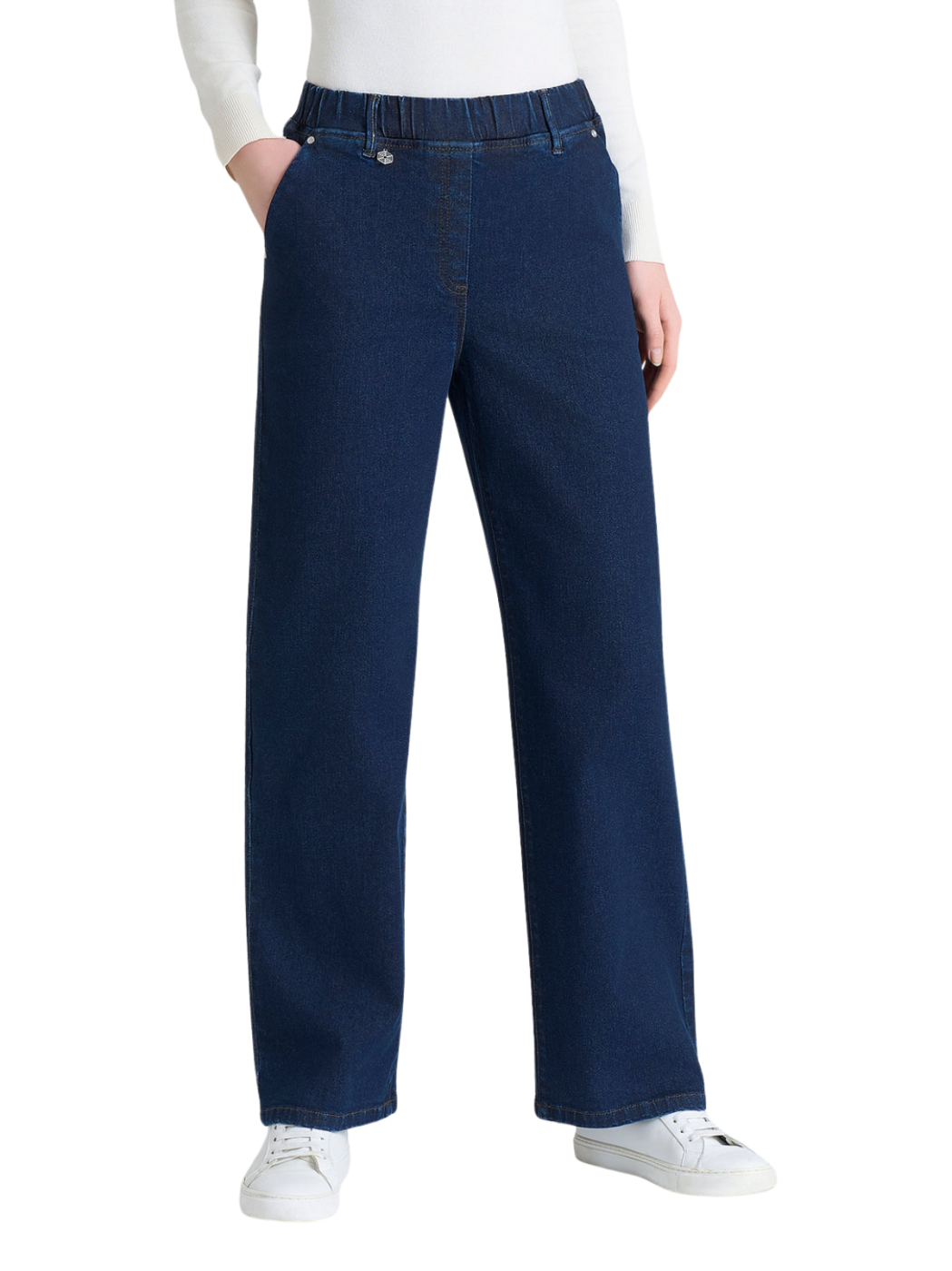 RAGNO PANTALONE JEANS PALAZZO