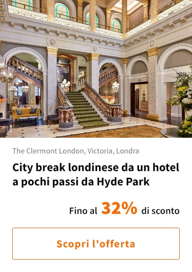 City break londinese da un hotel a pochi passi da Hyde Park