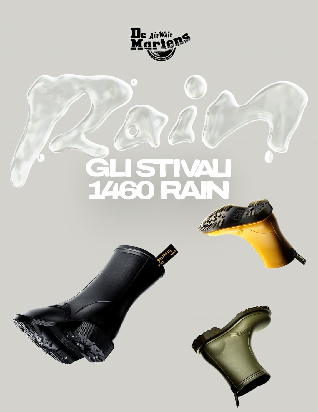 1460 RAIN BOOT 