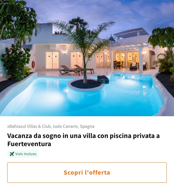 Vacanza da sogno in una villa con piscina privata a Fuerteventura