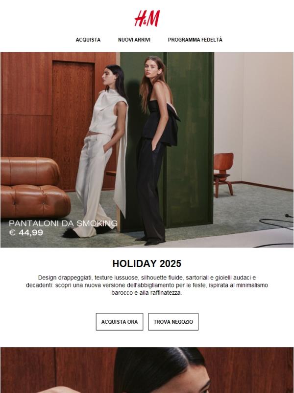 Holiday 2025: Creata per festeggiare