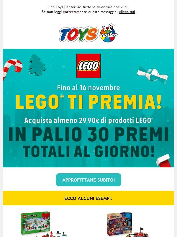 🎁 Partecipa al concorso Lego! 30 premi in palio ogni giorno!