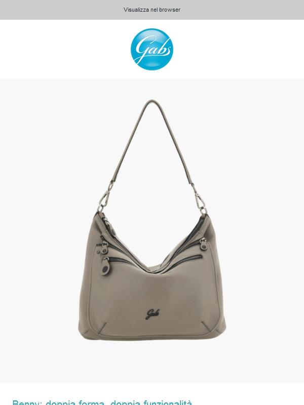 Due borse in una? Sì, è possibile.