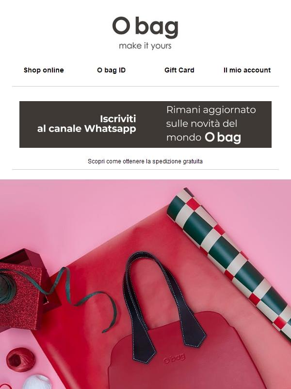 🎁 Inizia il tuo Natale con O bag – la Gift Guide sta arrivando!