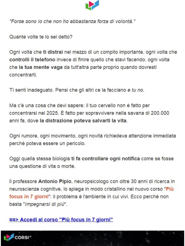 Ti distrai spesso? (ecco cosa fare)