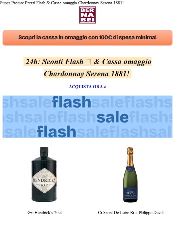 FLASH SALE ⚡ & Cassa Omaggio!