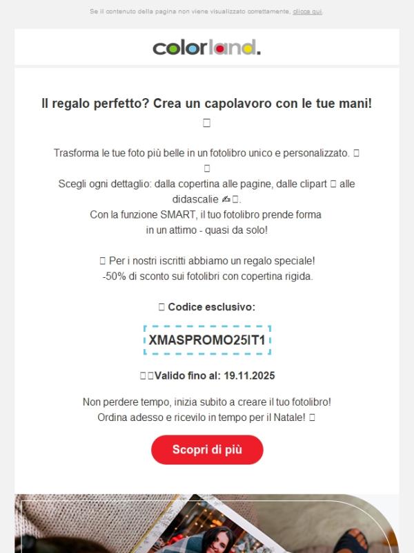 Un regalo unico? Sorprendi i tuoi cari con un fotolibro!