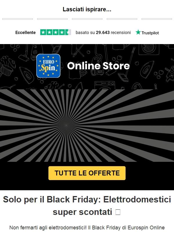Black Friday Eurospin: elettrodomestici top a prezzi imbattibili! 💣