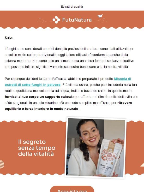 Miscela di sette funghi in polvere🍃