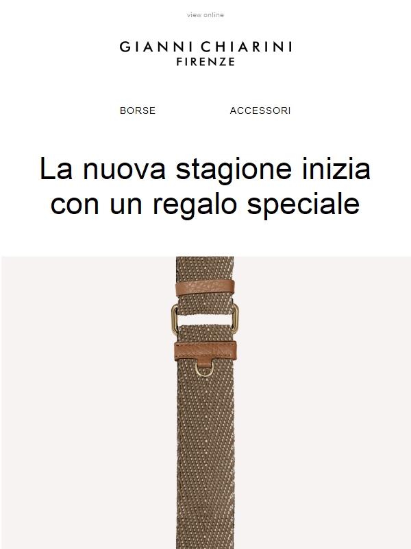 Dal 6 al 20 Novembre: un accessorio unico in regalo per te