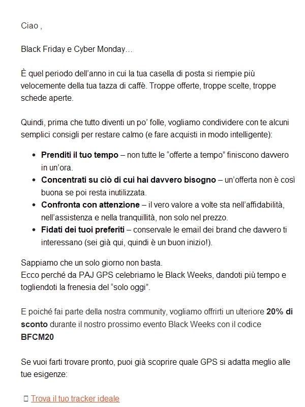 Da tenere a mente prima del Black Friday