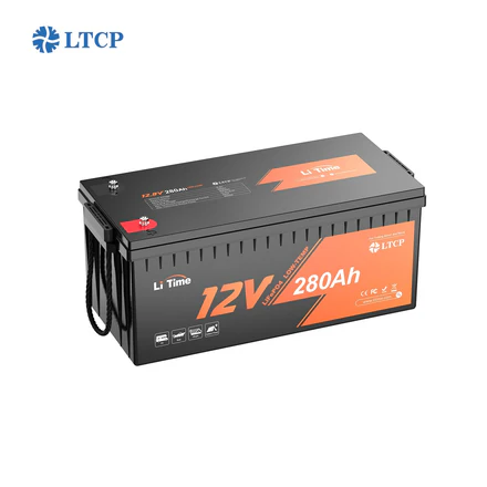 ⚡Più Venduto⚡LiTime 12V 280Ah Plus Batteria Litio Ciclo Profondo Prot. Basse Temp.