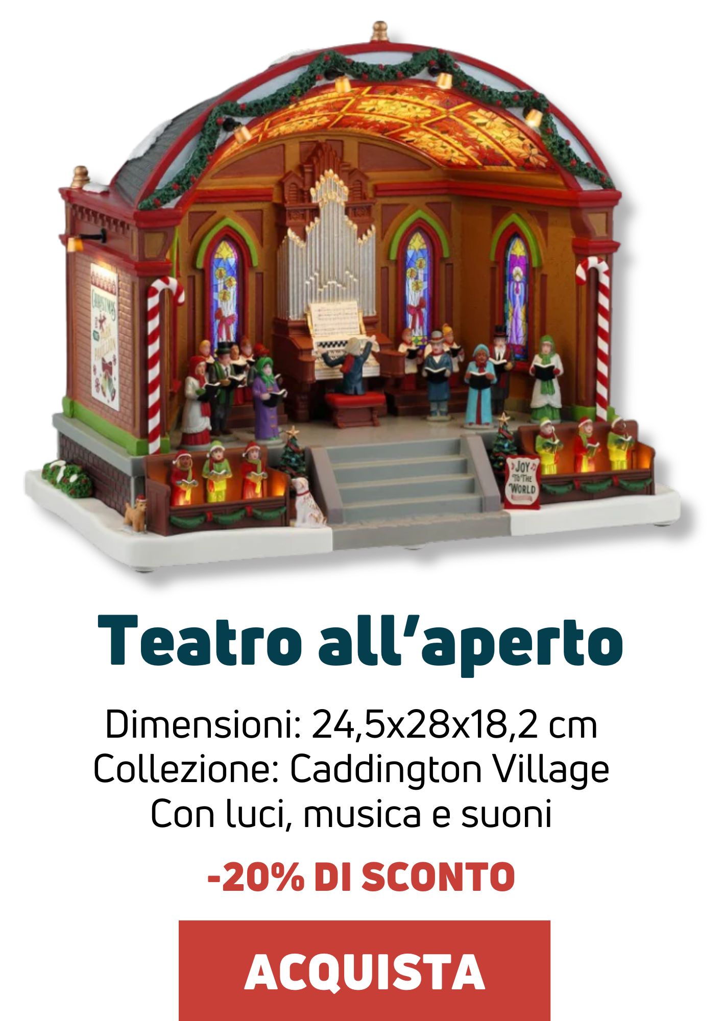 Christmas at the Park Pavilion Lemax | Perrone Shop