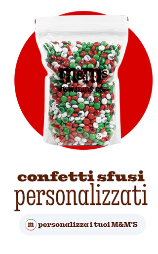PERSONALIZZA I TUOI M&M'S
