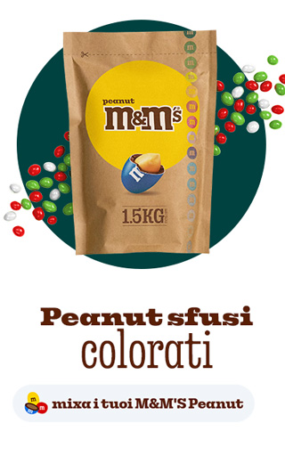 MIXA I TUOI M&M'S PEANUT