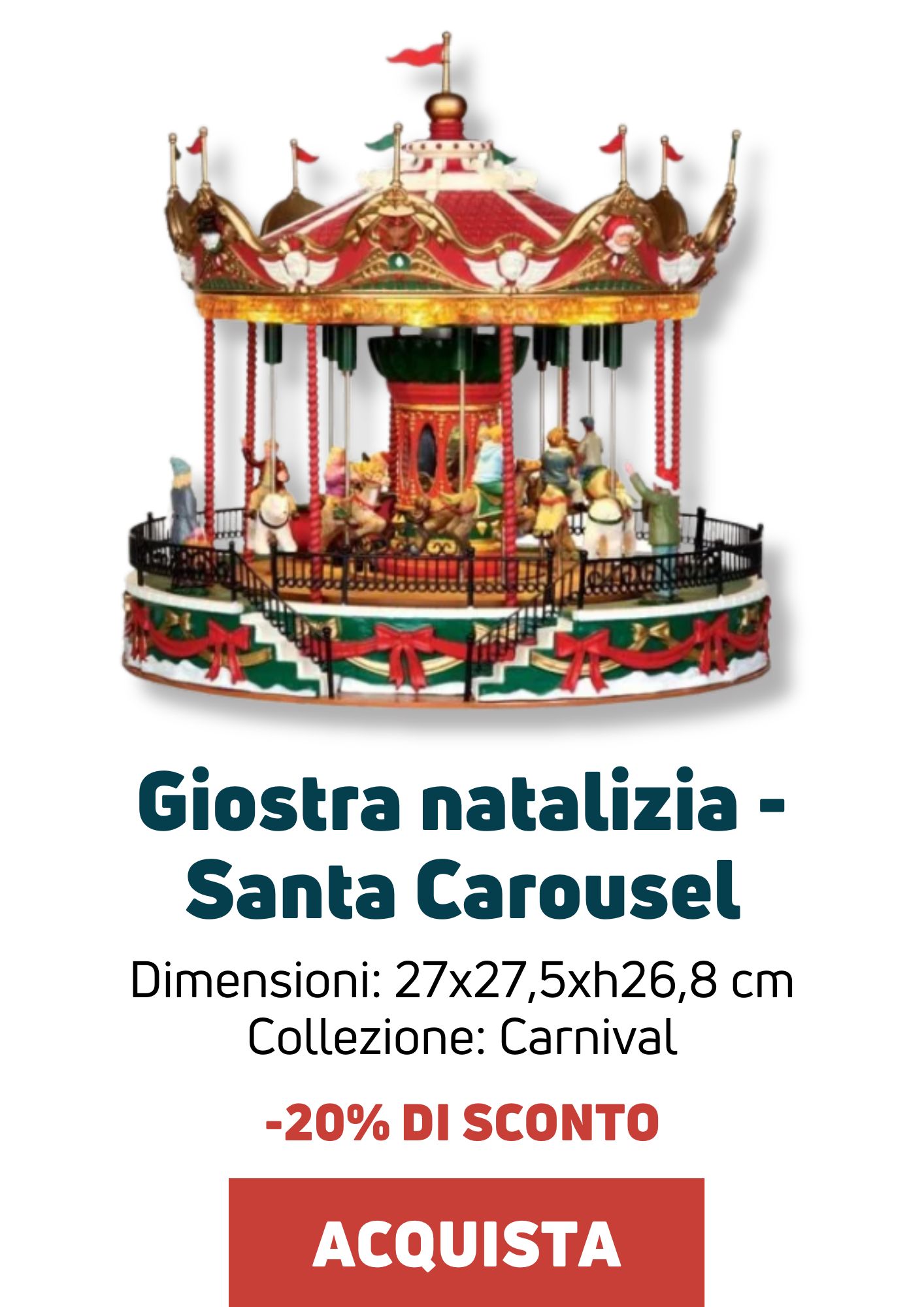 Giostra Lemax | Perrone Shop