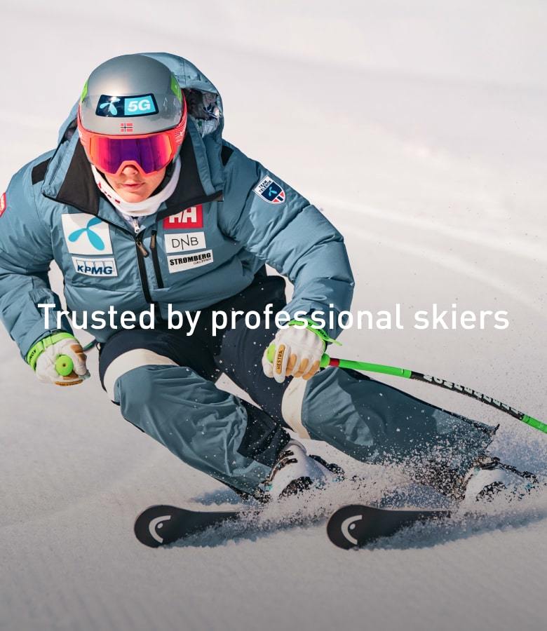Trusted by professional skiers