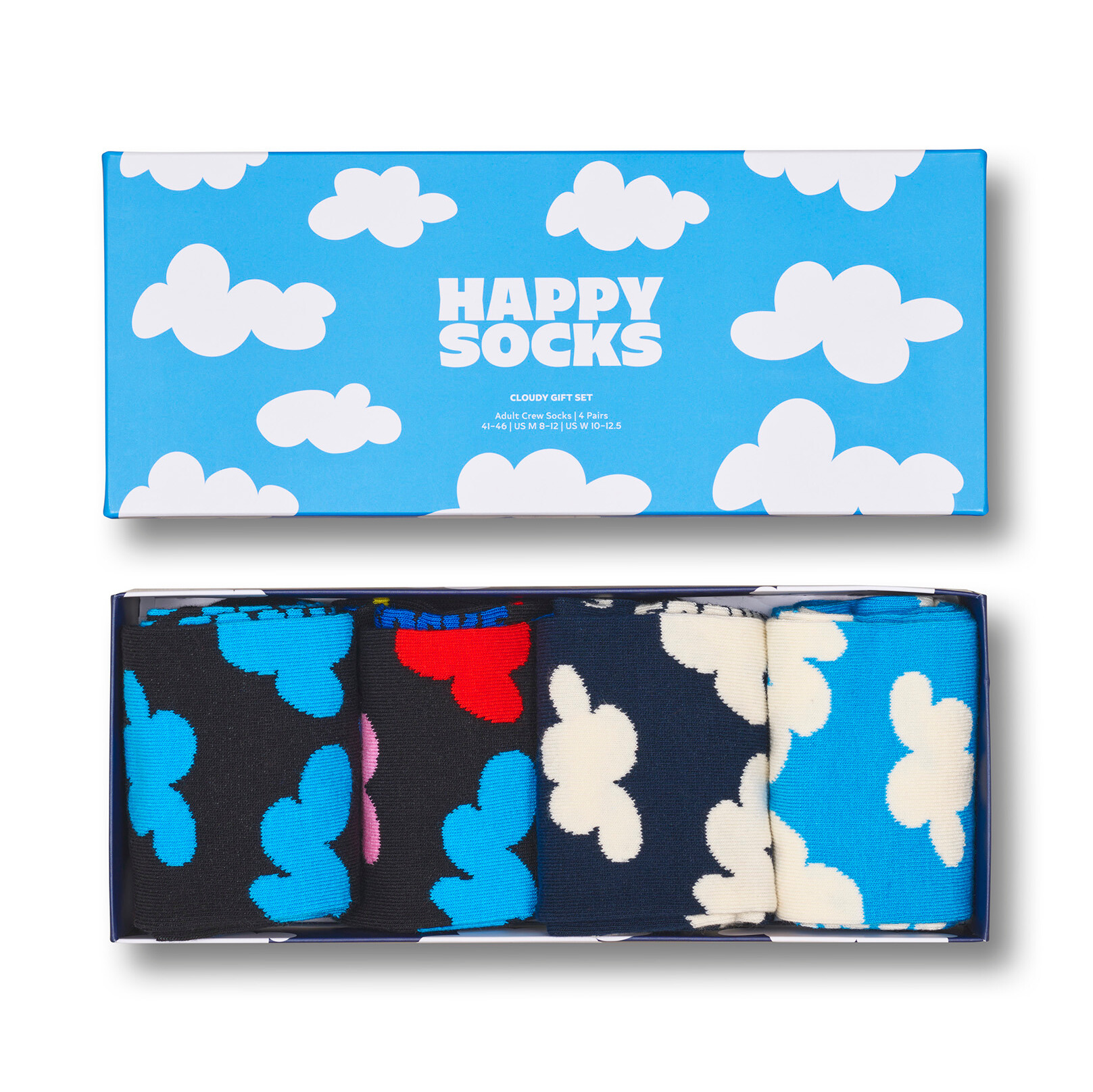 4-Pack Cloudy Socks Gift Set
