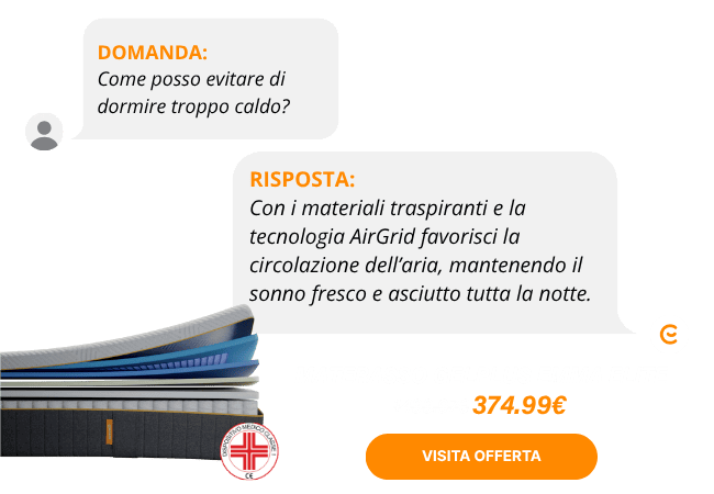 MATERASSO GELPLUS EMMA ELITE 374.99€