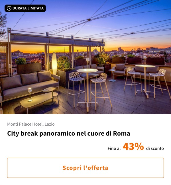 City break panoramico nel cuore di Roma