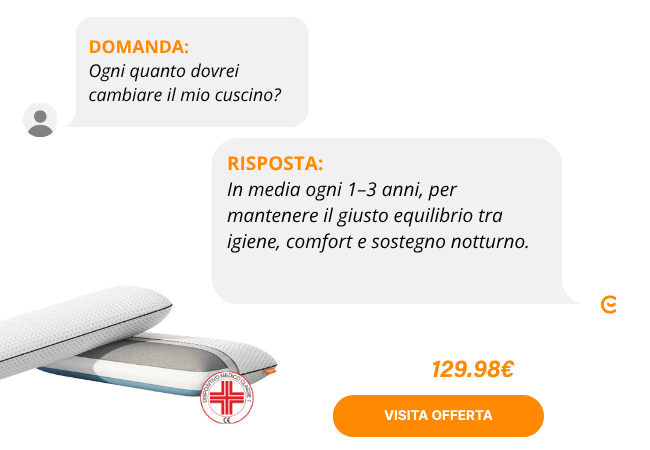 KIT 2 CUSCINI MEMORY PREMIUM 129.98€