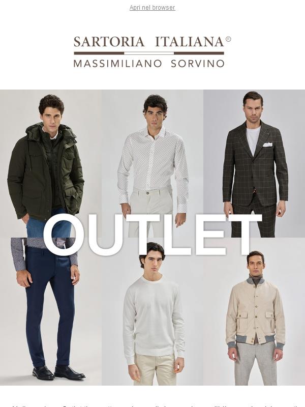 Nuovi arrivi in Outlet: eleganza fino all’80% di sconto