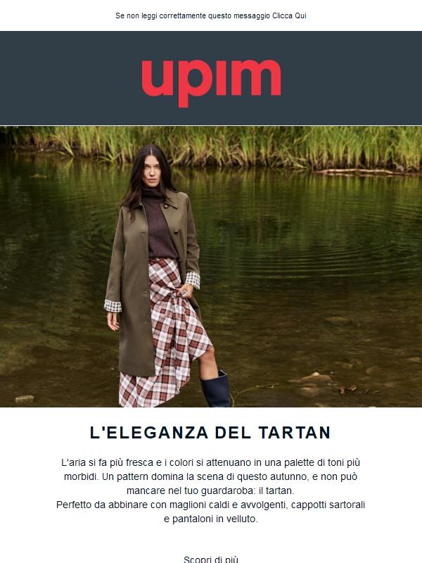 TARTAN: immancabile per l'autunno