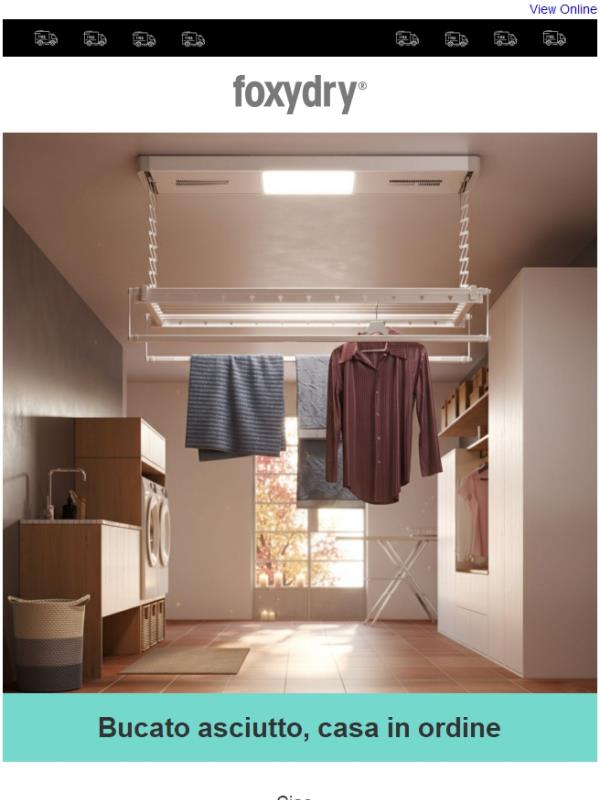 Bucato che non si asciuga?