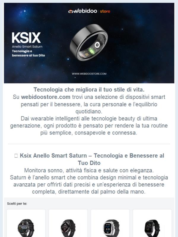 Il tuo benessere merita tecnologia di nuova generazione 💫