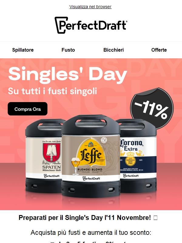 -11% su tutti i fusti 🔥