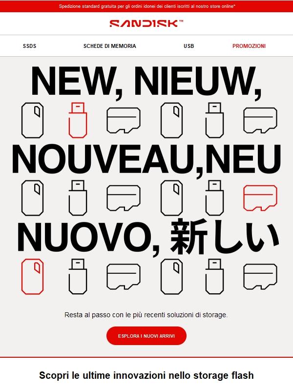 Scopri le novità dello storage Flash!