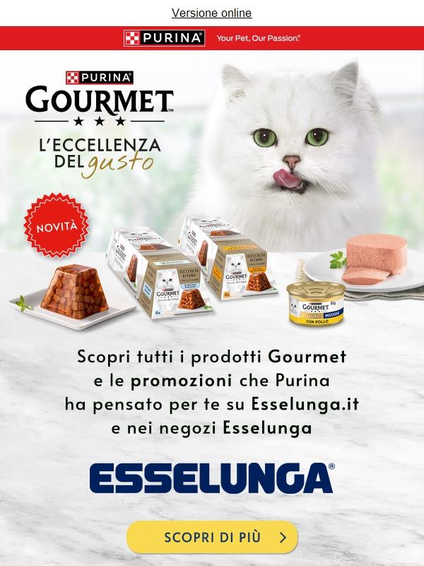😺 Non perdere gli sconti Gourmet in esclusiva da Esselunga!