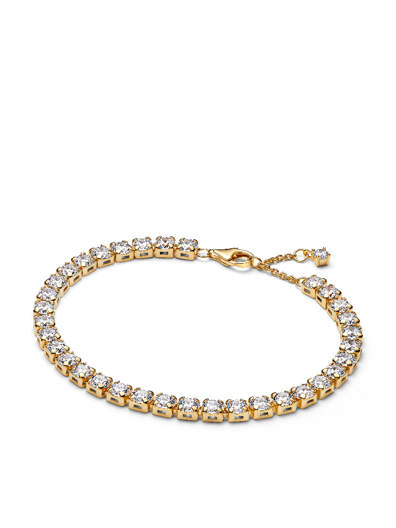 Sparkling Bold Tennis Bracelet