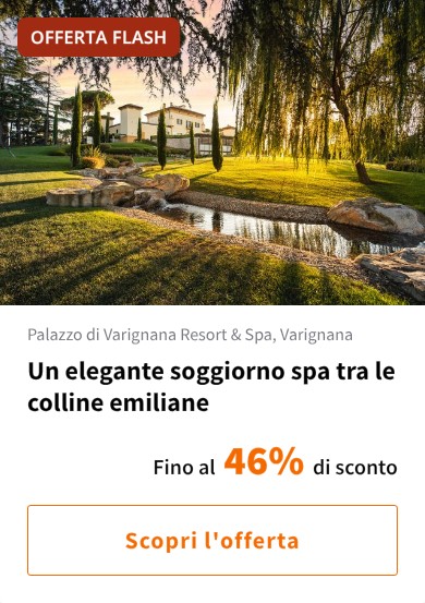 Un elegante soggiorno spa tra le colline emiliane